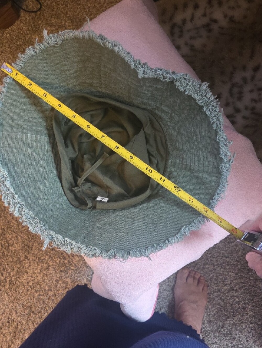 NATURAL LIFE Olive Green Sun Hat - Picture 9 of 9